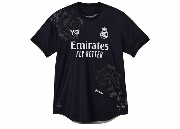 Remera Real Madrid Cuarta Equipación negra Y3